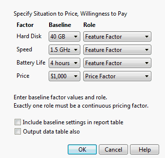 Willingness to Pay Example