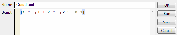 Example Constraint