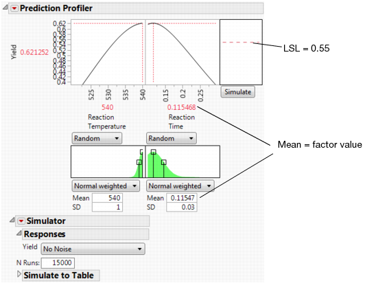 Initial Simulator Settings