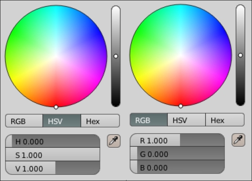 The HSV color space