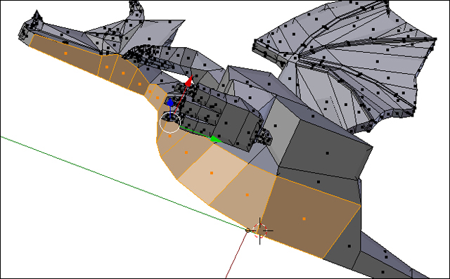 UV mapping the belly