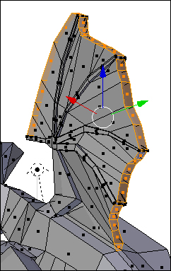 UV mapping the edges of the wing