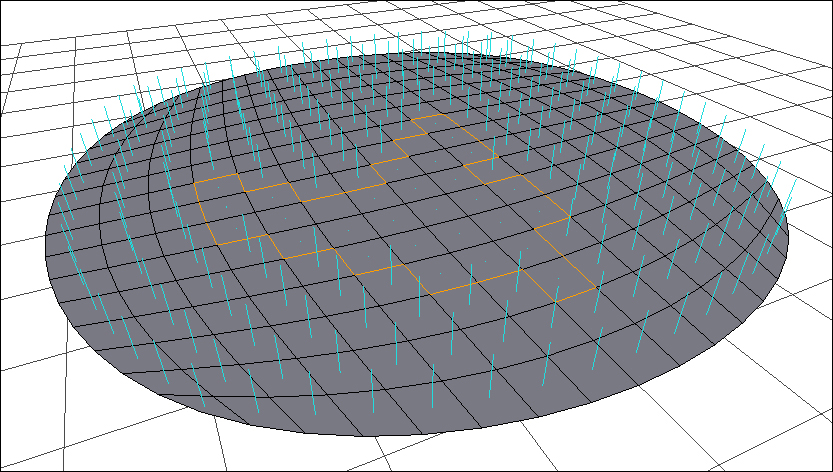 Fixing noncontiguous edges