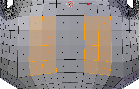 Cutting holes for removing extra printing material