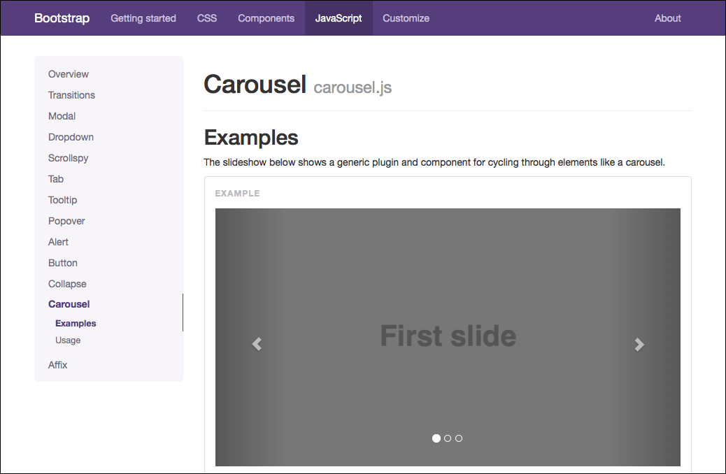 Creating the CMS block for the carousel