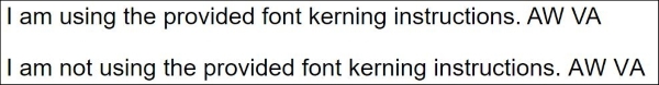 Up to letter and text group!