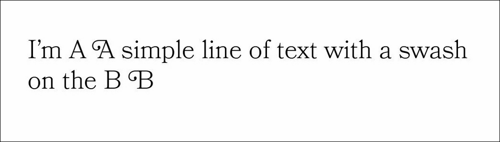 Up to letter and text group!