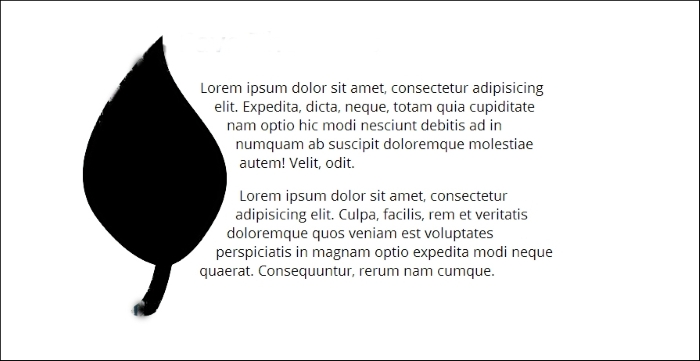 Defining a shape using an image