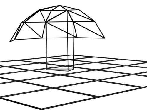 Determining the volume of a mesh