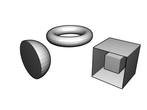 Determining the volume of a mesh