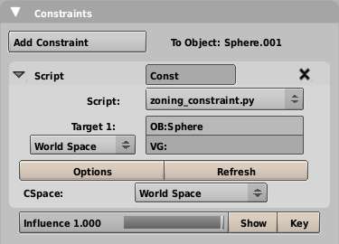 Defining complex constraints