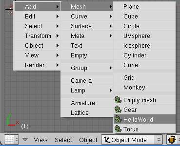 Integrating a script in Blender's menus