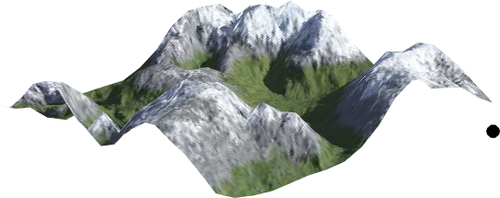 Creating terrain with the SkinExtrusion class