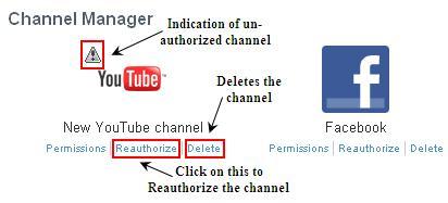 Managing channels