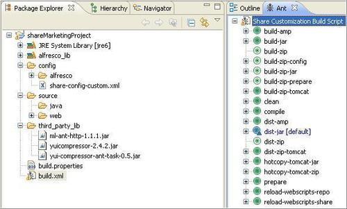 Creating the build.properties file