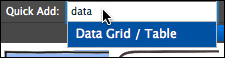 Data tables