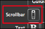 Adding a scroll bar