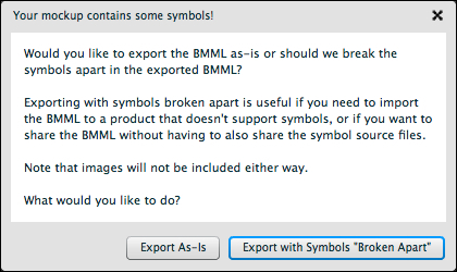 Exporting wireframes as XML