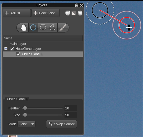 Heal/Clone Layers