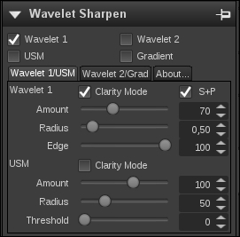 Wavelet Sharpen