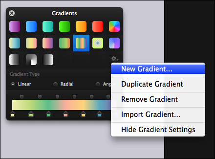 Using gradients and fill for backgrounds
