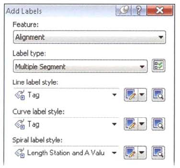 About Alignment Tag Labels