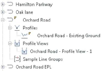 Create a Surface Profile and a Profile View