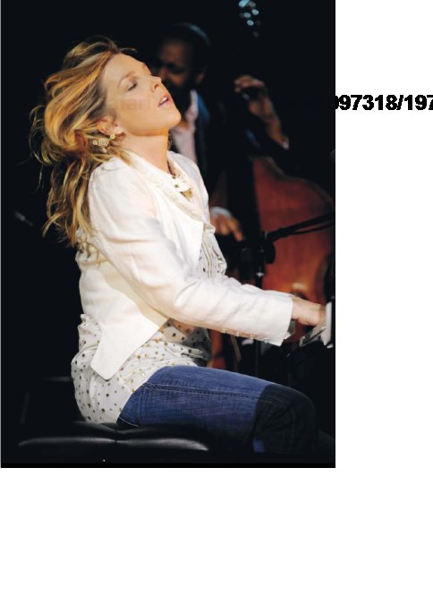 Diana Krall, 2008. Nikon D3, 1/400 sec, f/2.8, ISO 800, 60 mm