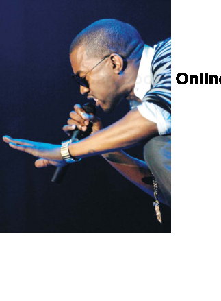 Kanye West, 2006. Nikon D2X, 1/250 sec, f/3.5, ISO 1600, 135 mm