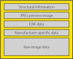 Typical structure of a RAW file