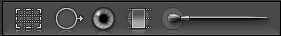 Lightroom tool strip