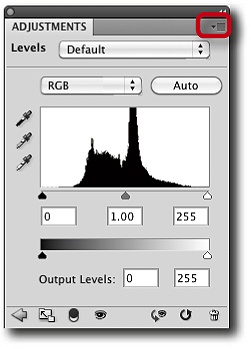 The initial histogram for our image