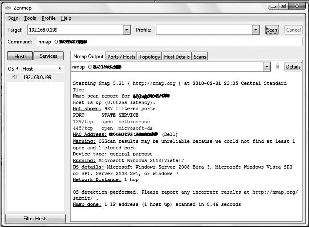 Image of Fingerprinting operating system