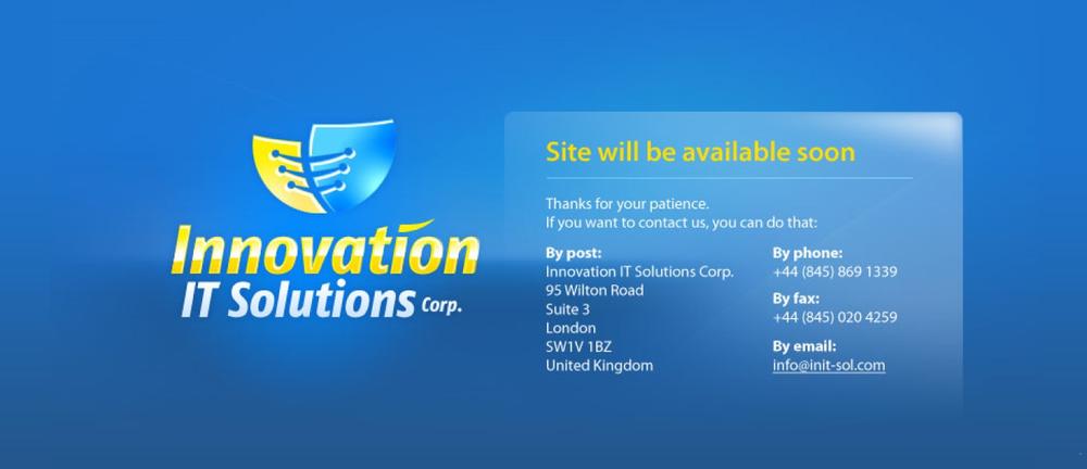 Innovation IT Solutions Corp web page