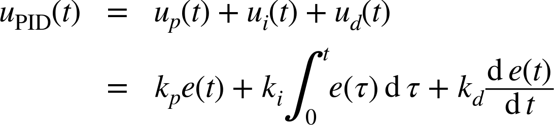 The Three-Term or PID Controller