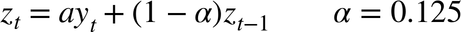 Performance of the closed loop under strictly integral control. Increasing the controller gain to ki = 1.75/20 leads to control oscillations.