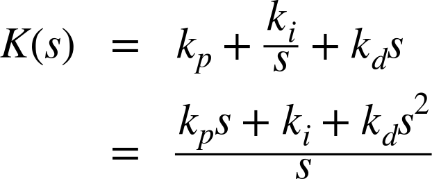 The Canonical Form of the PID Controller