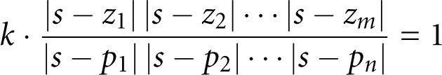 Angle and Magnitude Criteria