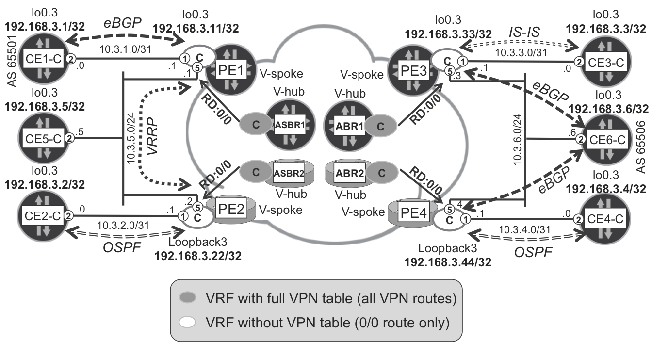 VPN-C topology