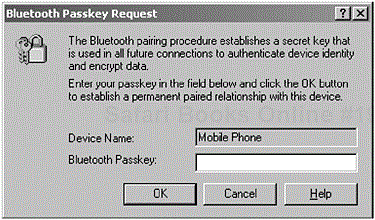 Both devices are simultaneously prompted to enter their passkeys to authenticate. (Courtesy of TDK Systems Europe.)