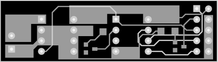 Manually routed board, using fills for power and ground