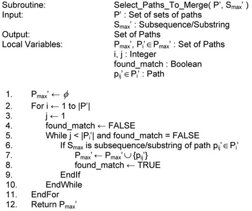 Assists Local_PBRS (Fig. 10.11) by determining which paths should be merged during each iteration.