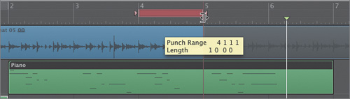 Using Punch Recording