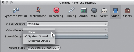 Importing the Movie’s Audio Track