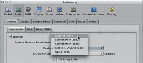 Bypassing Your Audio Interface