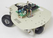 The ARobot by Arrick Robotics is an expandable, three-wheeled robot designed for robotics hobbyists.