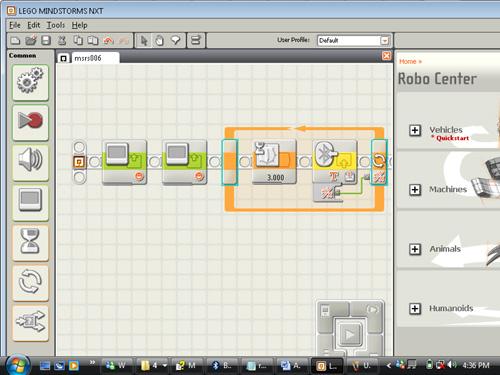 Interface program, which allows MSRS to communicate with the LEGO NXT.