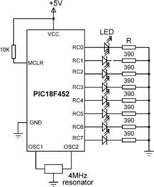 Circuit diagram of the project