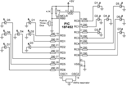 Circuit diagram of the project