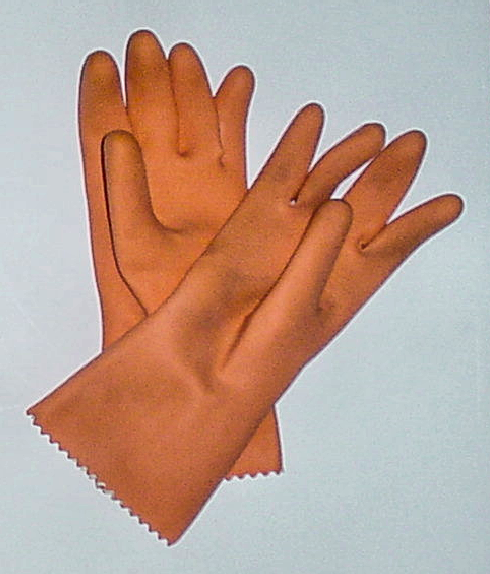 Resistant gloves protect your hands against chemicals